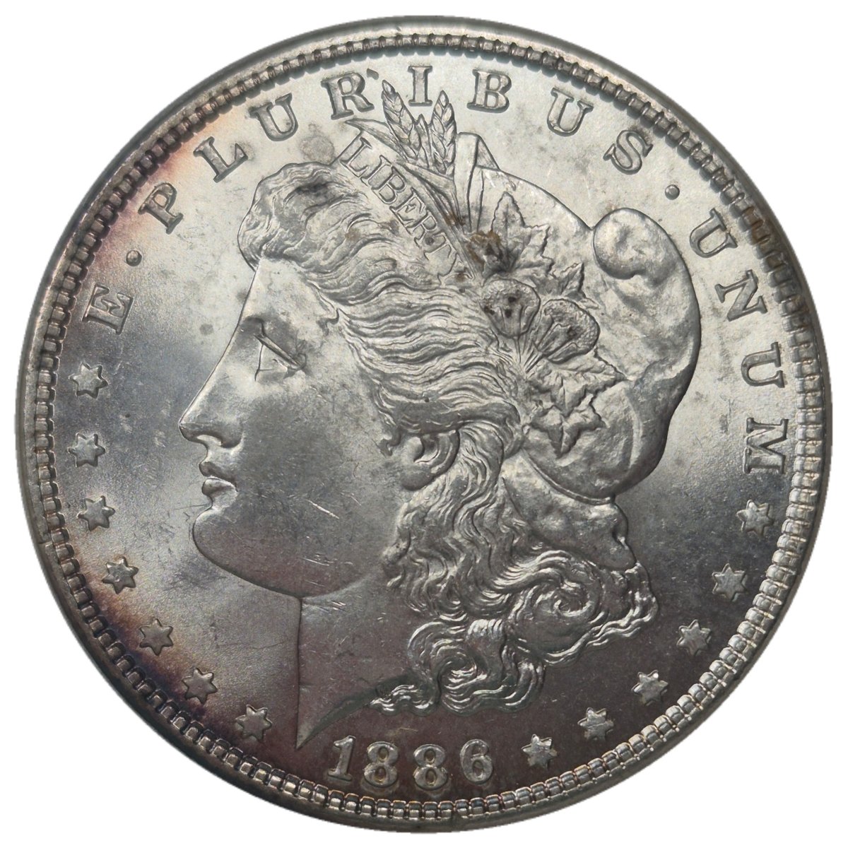 1886-$1-Morgan-Dollar-#32---20-Of-35